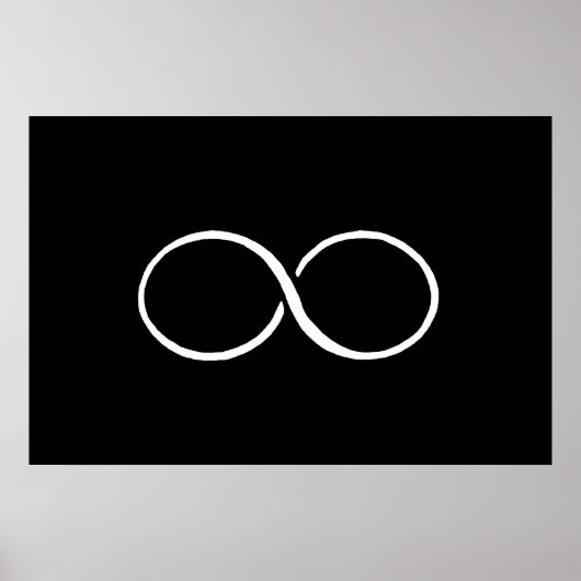 Unendlichkeit Poster (Vorne)