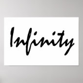 Unendlichkeit Poster (Vorne)