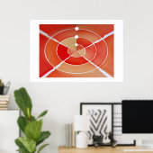 Unendlichkeit Poster (Heimbüro)