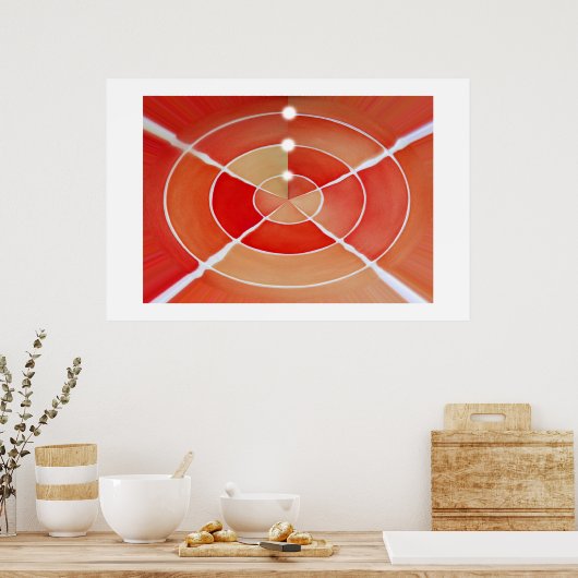 Unendlichkeit Poster (Küche)