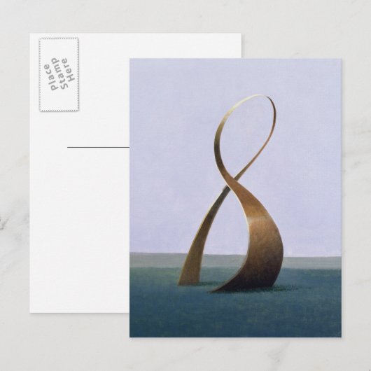 Unendlichkeit Postkarte (Vorne/Hinten)