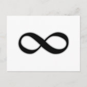 Unendlichkeit Postkarte (Vorderseite)