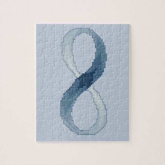 Unendlichkeit Puzzle (Vertikal)