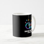 Unendlichkeit Schmetterling Präventionsbewusstsein Kaffeetasse (VorderseiteRechts)