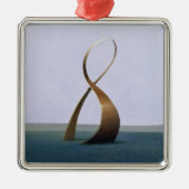 Unendlichkeit Silbernes Ornament (Vorne)