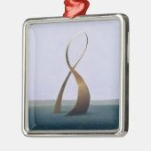 Unendlichkeit Silbernes Ornament (Links)