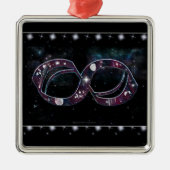 Unendlichkeit Silbernes Ornament (Vorne)