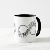 Unendlichkeit Tasse (VorderseiteRechts)