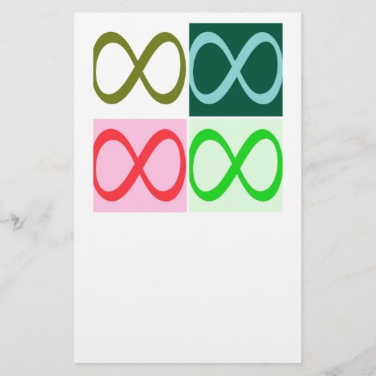 Unendlichkeit und darüber hinaus briefpapier (Vorderseite)