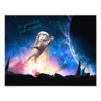 Unendlichkeit und darüber hinaus fotodruck