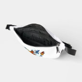 Unendlichkeit von Monarchfalter Bauchtasche (Offen)