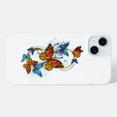 Unendlichkeit von Monarchfalter Case-Mate iPhone Hülle (Rückseite (Horizontal))