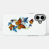 Unendlichkeit von Monarchfalter Case-Mate iPhone Hülle (Rückseite (Horizontal))