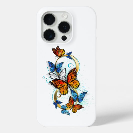 Unendlichkeit von Monarchfalter Case-Mate iPhone Hülle (Rückseite)