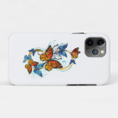 Unendlichkeit von Monarchfalter Case-Mate iPhone Hülle (Rückseite (Horizontal))