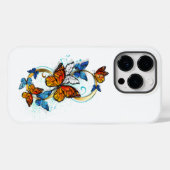 Unendlichkeit von Monarchfalter Case-Mate iPhone Hülle (Rückseite (Horizontal))