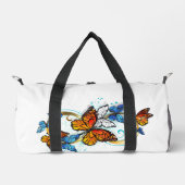 Unendlichkeit von Monarchfalter Duffle Bag (Vorderseite)