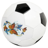 Unendlichkeit von Monarchfalter Fußball (Dreiviertel)