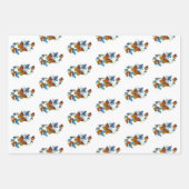 Unendlichkeit von Monarchfalter Geschenkpapier Set (Vorderseite 3)