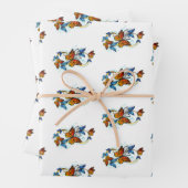 Unendlichkeit von Monarchfalter Geschenkpapier Set (Beispiel)