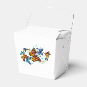 Unendlichkeit von Monarchfalter Geschenkschachtel