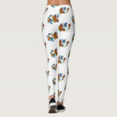 Unendlichkeit von Monarchfalter Leggings (Rückseite)