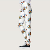 Unendlichkeit von Monarchfalter Leggings (Links)