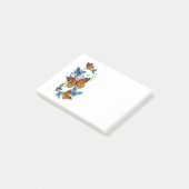 Unendlichkeit von Monarchfalter Post-it Klebezettel (angewinkelt)