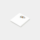 Unendlichkeit von Monarchfalter Post-it Klebezettel (angewinkelt)