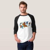Unendlichkeit von Monarchfalter T-Shirt (Vorne ganz)