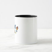 Unendlichkeit von Monarchfalter Tasse (Zentrum)