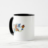 Unendlichkeit von Monarchfalter Tasse (Vorderseite Links)