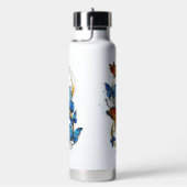 Unendlichkeit von Monarchfalter Trinkflasche (rechts)