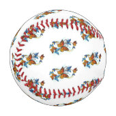 Unendlichkeit von Monarchfaltern Baseball (Vorderseite Links)