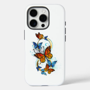 Unendlichkeit von Monarchfaltern iPhone 16 Pro Hülle