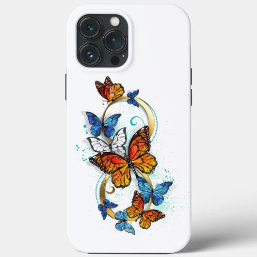 Unendlichkeit von Monarchfaltern Case-Mate iPhone Hülle (Rückseite)
