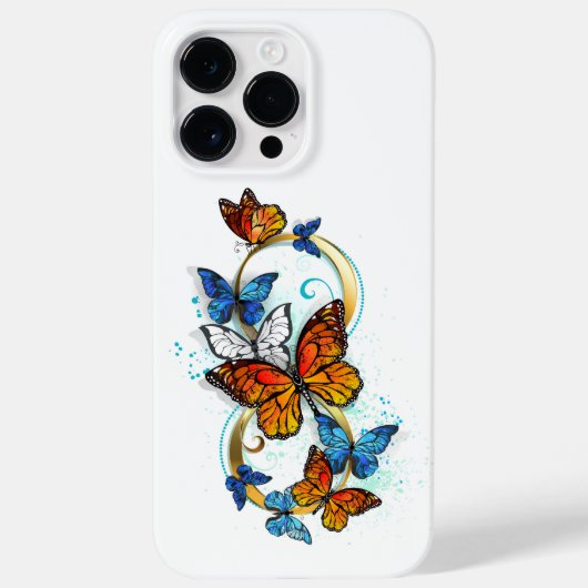 Unendlichkeit von Monarchfaltern Case-Mate iPhone Hülle (Rückseite)