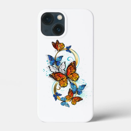 Unendlichkeit von Monarchfaltern Case-Mate iPhone Hülle (Rückseite)