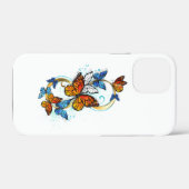 Unendlichkeit von Monarchfaltern Case-Mate iPhone Hülle (Rückseite (Horizontal))