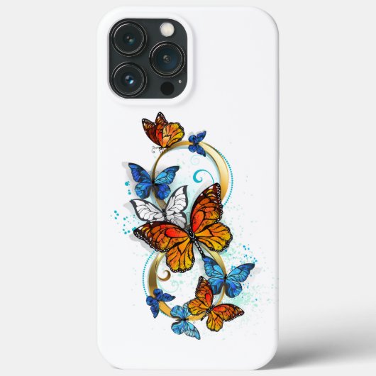 Unendlichkeit von Monarchfaltern Case-Mate iPhone Hülle (Rückseite)