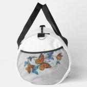 Unendlichkeit von Monarchfaltern Duffle Bag (Rechts)