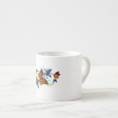 Unendlichkeit von Monarchfaltern Espressotasse (Vorderseite Rechts)