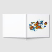 Unendlichkeit von Monarchfaltern Gästebuch (Voll)