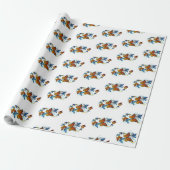 Unendlichkeit von Monarchfaltern Geschenkpapier (Ungerollt)