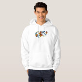 Unendlichkeit von Monarchfaltern Hoodie (Vorne ganz)