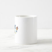 Unendlichkeit von Monarchfaltern Kaffeetasse (Mittel)