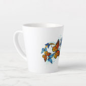 Unendlichkeit von Monarchfaltern Milchtasse (Linke Ecke)