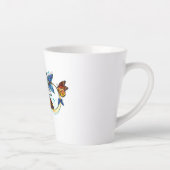 Unendlichkeit von Monarchfaltern Milchtasse (Rechts)