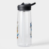 Unendlichkeit von Monarchfaltern Trinkflasche (Links)