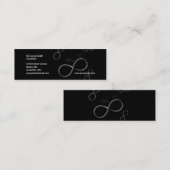 Unendlichkeit - Wissenschaftler Mini Visitenkarte (Vorne/Hinten)